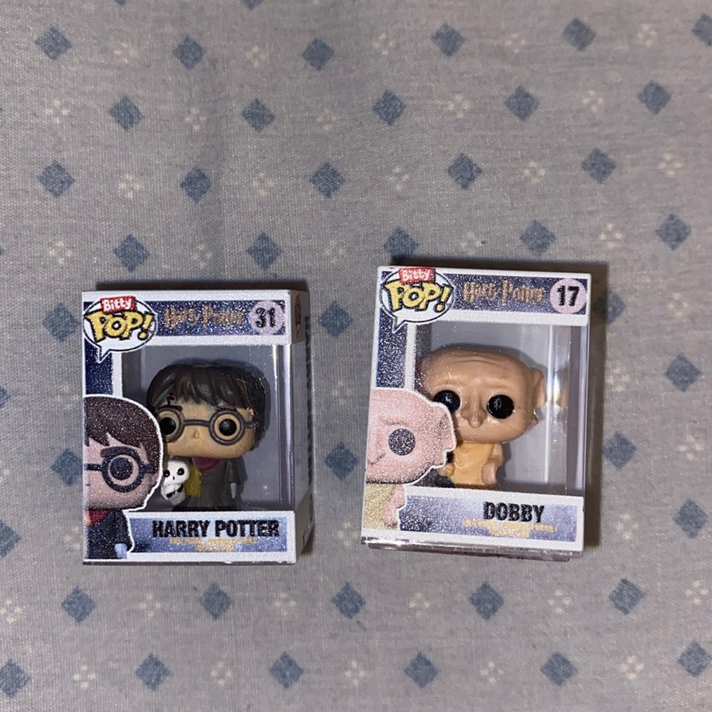 Funko Bitty pop Harry Potter series. Harry Potter#31. Dobby#17